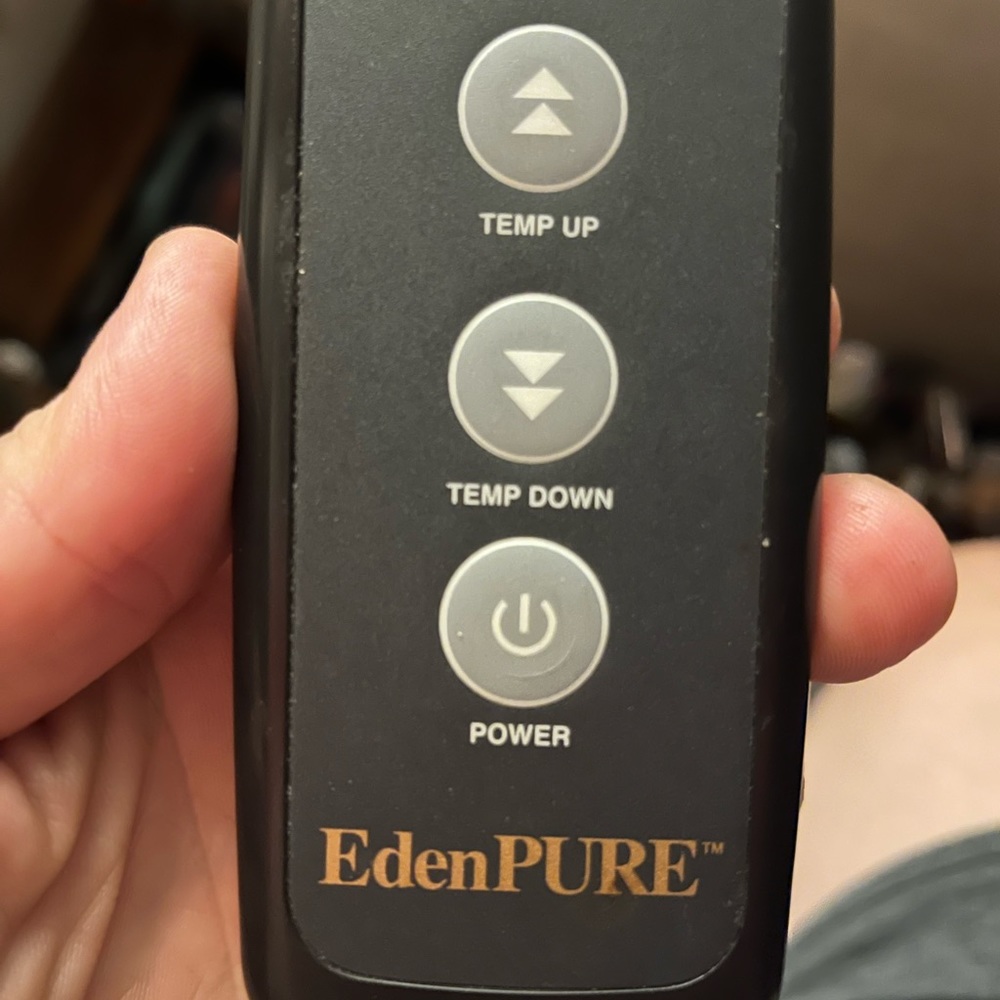 Remote to a Edenpure heater.
